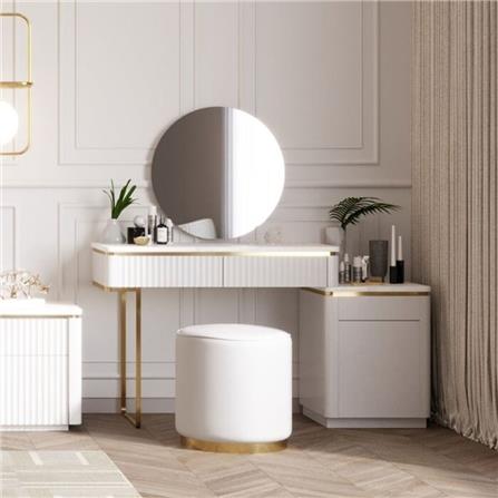 โต๊ะเครื่องแป้ง SB FURNITURE GALAR 19214858 148 ซม. สีขาว_2