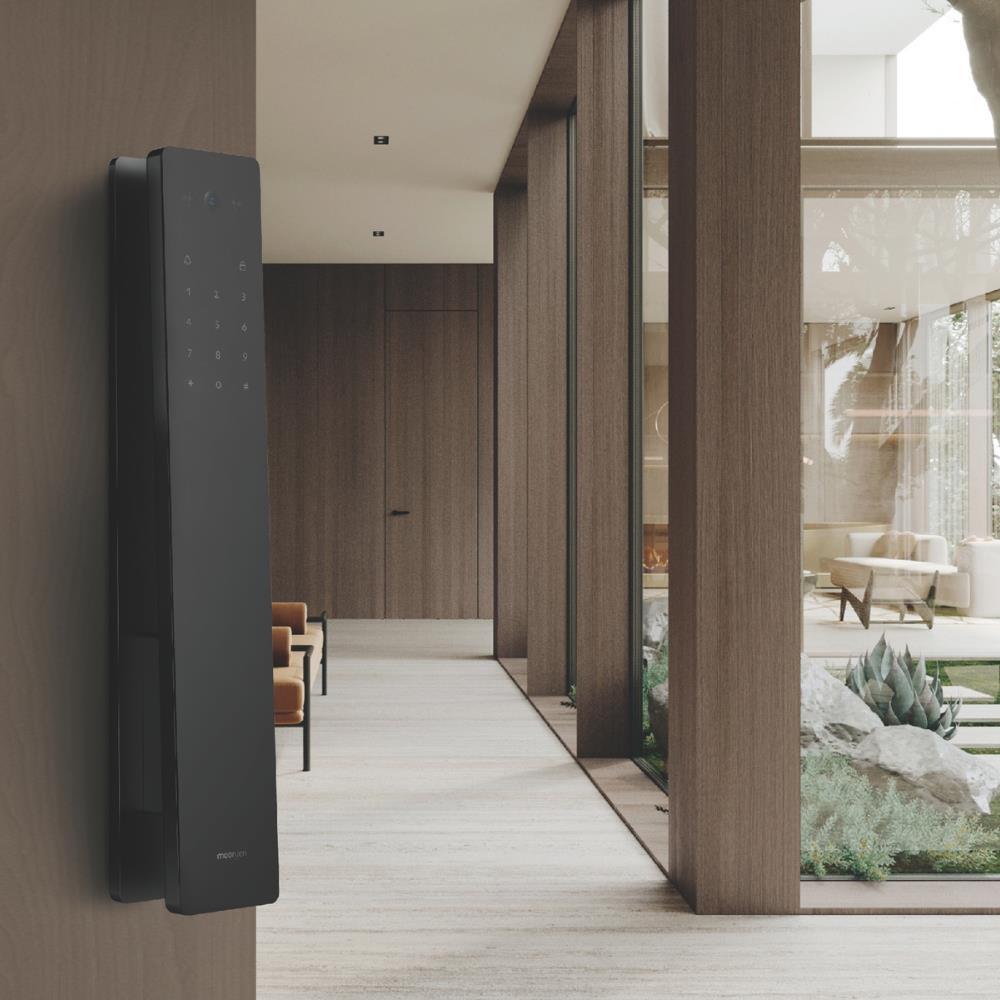 กลอนดิจิตอล MOORGEN T16 สีดำ