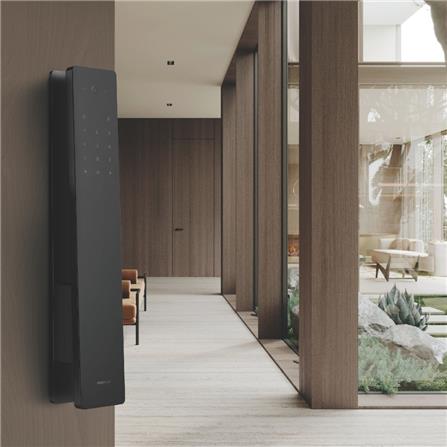 กลอนดิจิตอล MOORGEN T16 สีดำ_5