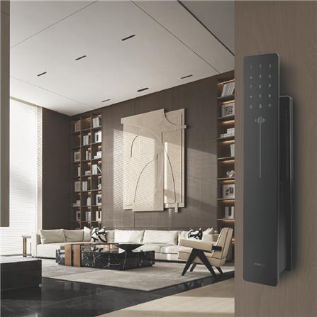 กลอนดิจิตอล MOORGEN T16 สีดำ_6