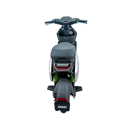 สกู๊ตเตอร์ไฟฟ้า ZEEHO AE2 สีเงิน_4
