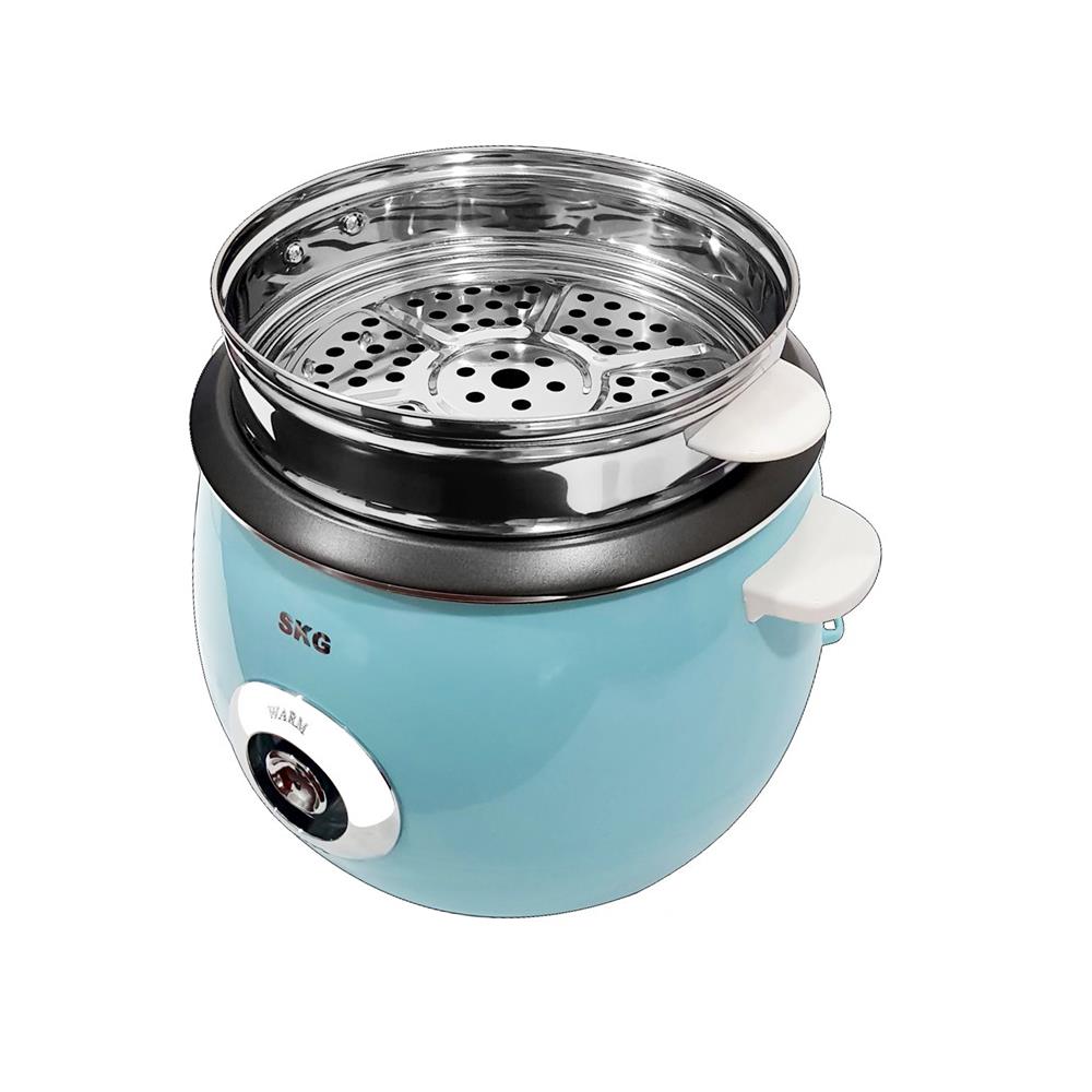 หม้อหุงข้าวธรรมดา SKG SK-718 1.8 ลิตร สีฟ้า