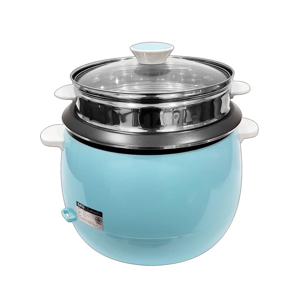 หม้อหุงข้าวธรรมดา SKG SK-718 1.8 ลิตร สีฟ้า