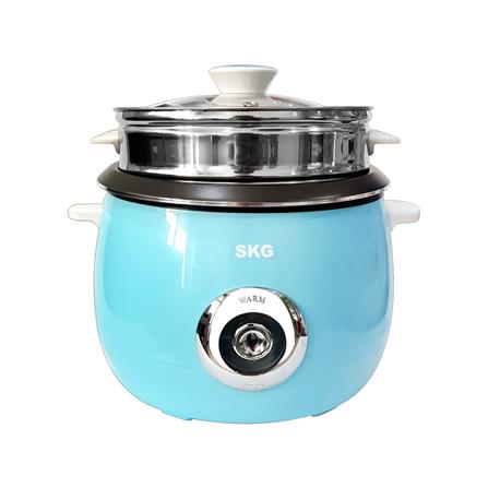 หม้อหุงข้าวธรรมดา SKG SK-718 1.8 ลิตร สีฟ้า_0