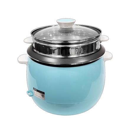หม้อหุงข้าวธรรมดา SKG SK-718 1.8 ลิตร สีฟ้า_4