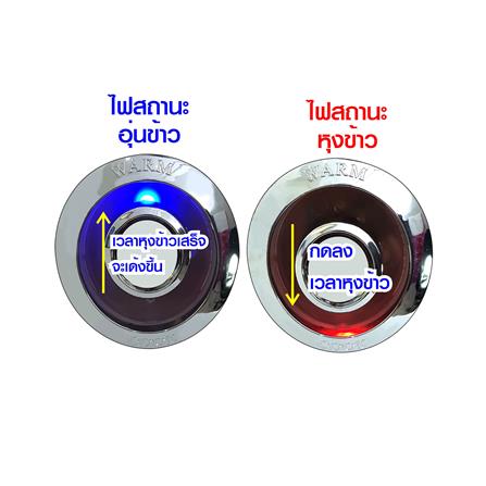 หม้อหุงข้าวธรรมดา SKG SK-718 1.8 ลิตร สีฟ้า_6