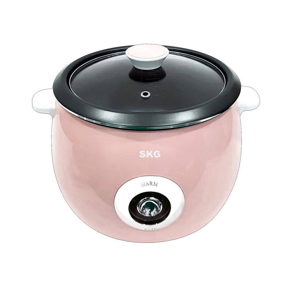 หม้อหุงข้าวธรรมดา SKG SK-718 1.8 ลิตร สีชมพู