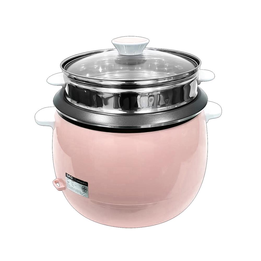 หม้อหุงข้าวธรรมดา SKG SK-718 1.8 ลิตร สีชมพู