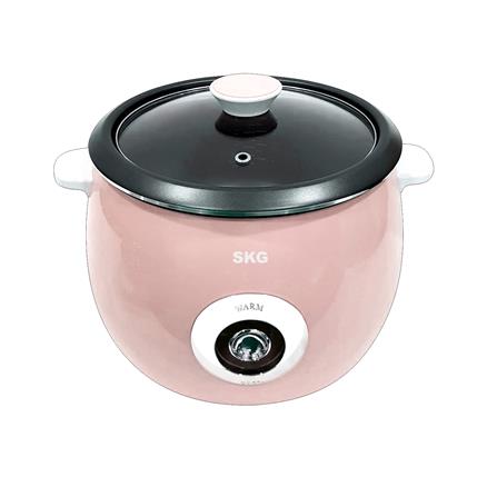 หม้อหุงข้าวธรรมดา SKG SK-718 1.8 ลิตร สีชมพู_1