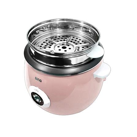 หม้อหุงข้าวธรรมดา SKG SK-718 1.8 ลิตร สีชมพู_2