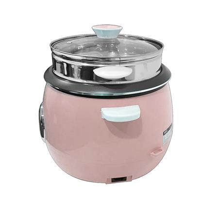 หม้อหุงข้าวธรรมดา SKG SK-718 1.8 ลิตร สีชมพู_3