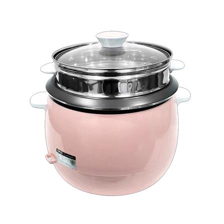 หม้อหุงข้าวธรรมดา SKG SK-718 1.8 ลิตร สีชมพู_4