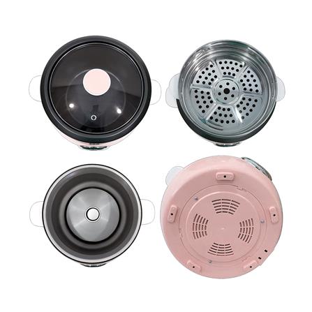 หม้อหุงข้าวธรรมดา SKG SK-718 1.8 ลิตร สีชมพู_5