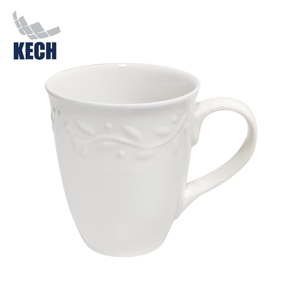 ถ้วยหูเซรามิก 350 มล. KECH DINING LEAF