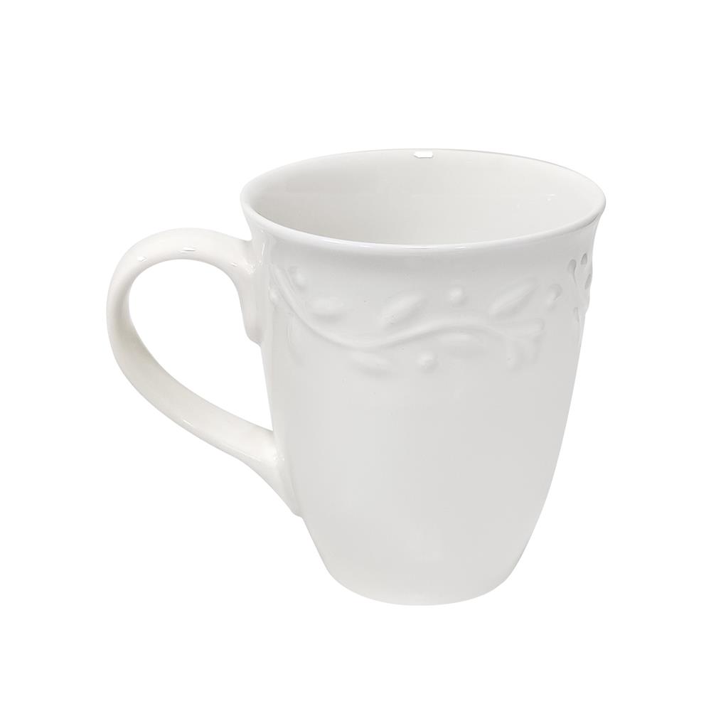 ถ้วยหูเซรามิก 350 มล. KECH DINING LEAF