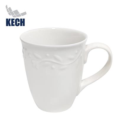 ถ้วยหูเซรามิก 350 มล. KECH DINING LEAF_0