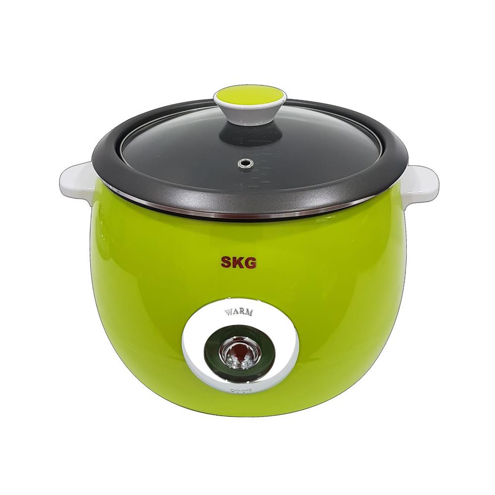 หม้อหุงข้าวธรรมดา SKG SK-718 1.8 ลิตร สีเขียว