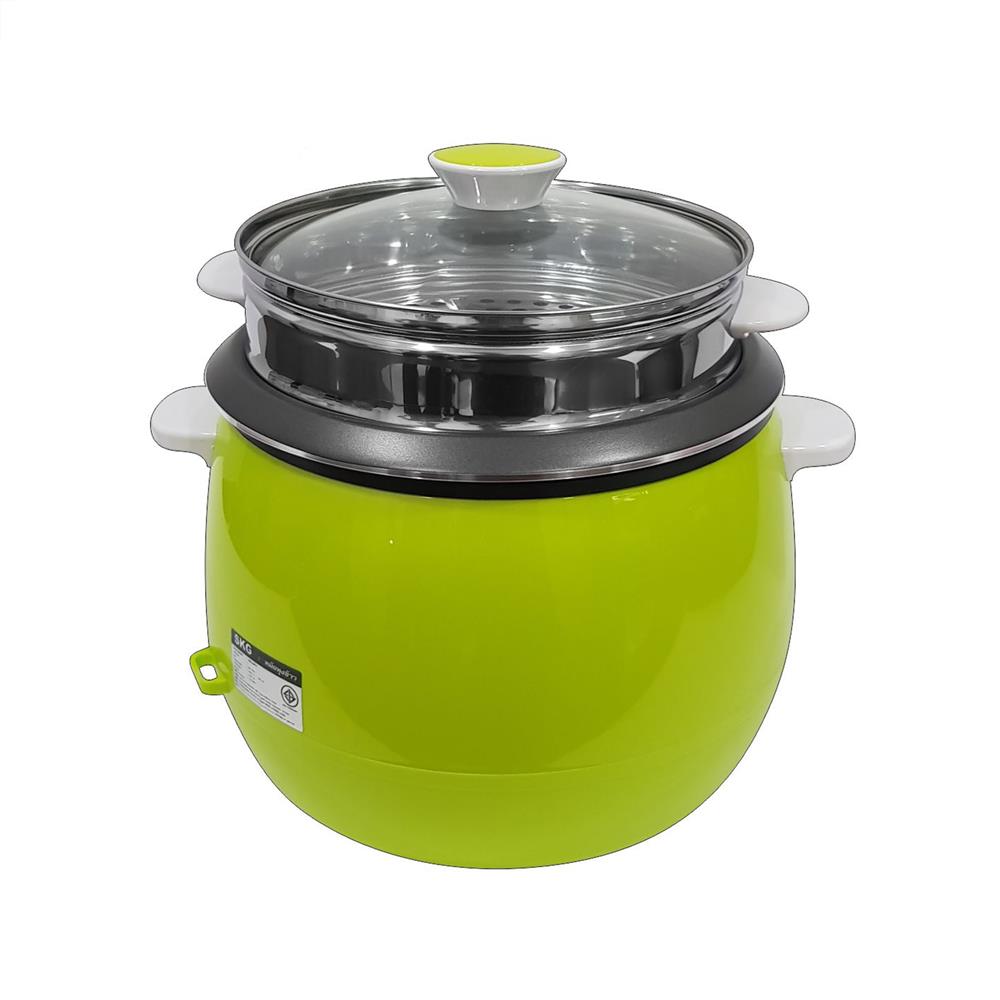 หม้อหุงข้าวธรรมดา SKG SK-718 1.8 ลิตร สีเขียว