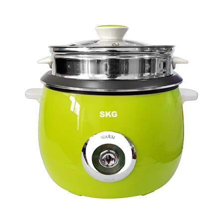 หม้อหุงข้าวธรรมดา SKG SK-718 1.8 ลิตร สีเขียว_0