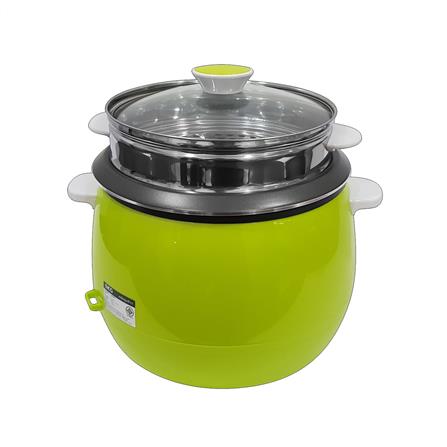 หม้อหุงข้าวธรรมดา SKG SK-718 1.8 ลิตร สีเขียว_4