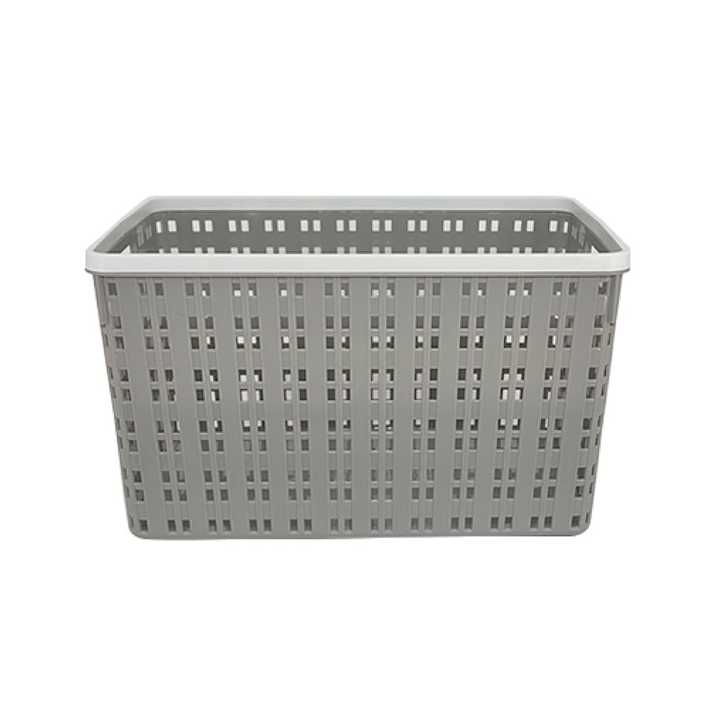 ตะกร้าผ้าเหลี่ยม PLIM FLOW HH-1256 SIZE L สีเทา
