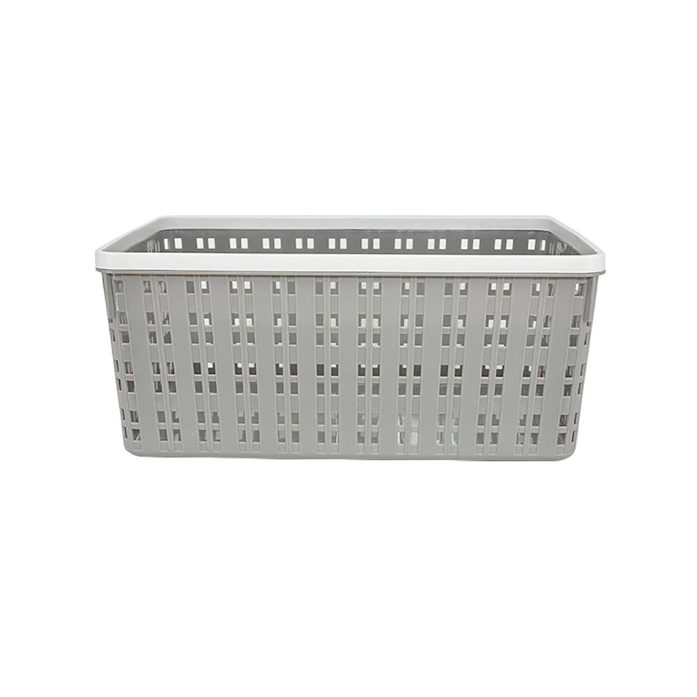 ตะกร้าผ้าเหลี่ยม PLIM FLOW HH-1254 SIZE M สีเทา