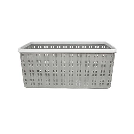 ตะกร้าผ้าเหลี่ยม PLIM FLOW HH-1254 SIZE M สีเทา_2
