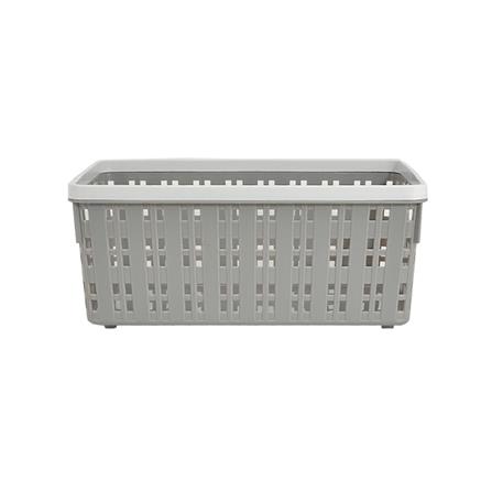 ตะกร้าผ้าเหลี่ยม PLIM FLOW HH-1252 SIZE S สีเทา_1