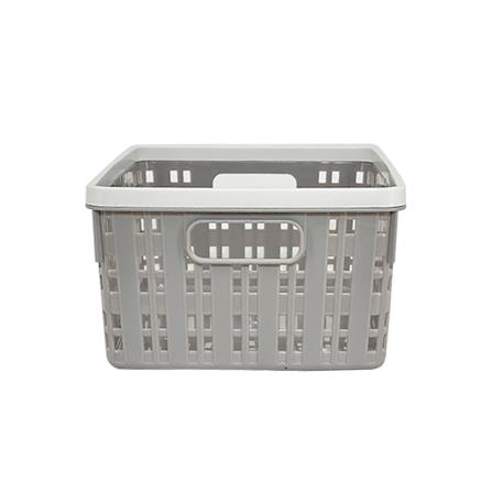ตะกร้าผ้าเหลี่ยม PLIM FLOW HH-1252 SIZE S สีเทา_2