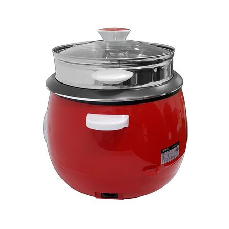 หม้อหุงข้าวธรรมดา SKG SK-718 1.8 ลิตร สีแดง_3