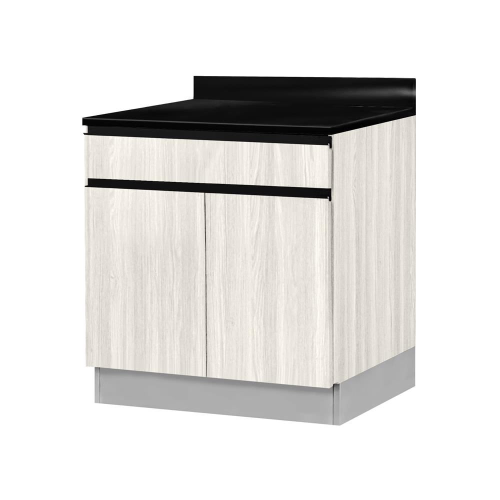 ตู้ตั้งพื้นท็อปเรียบ TSS B SANKI THE KITCHEN PRO 61.5 ซม. สีเนเชอรัลแอช