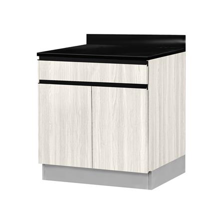 ตู้ตั้งพื้นท็อปเรียบ TSS B SANKI THE KITCHEN PRO 61.5 ซม. สีเนเชอรัลแอช_1