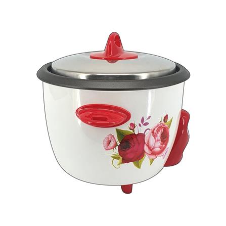 หม้อหุงข้าวธรรมดา SKG SK-282 2.8 ลิตร สีขาว/แดง_3