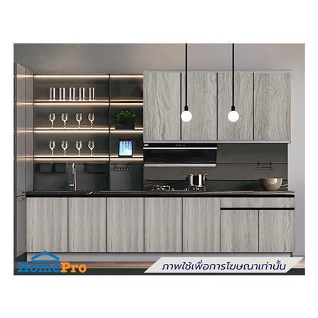 ตู้ตั้งพื้นท็อปเรียบ TSS W SANKI THE KITCHEN PRO 101.5 ซม. สีดริทโตโอ๊ก_0