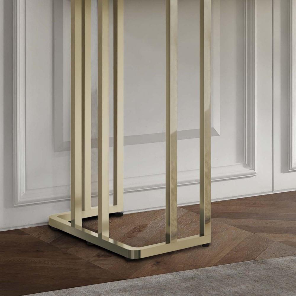 โต๊ะคอนโซล SB FURNITURE GALAR 19215728 150 ซม. สีขาว/ทอง