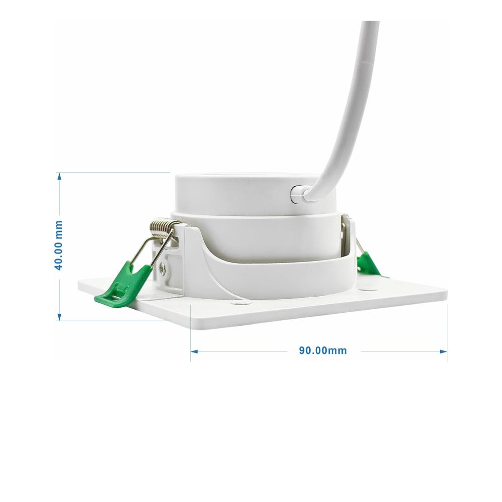 ดาวน์ไลท์ LED SYLVANIA INSET SWING 3 นิ้ว 6 วัตต์ WARM WHITE สีขาว