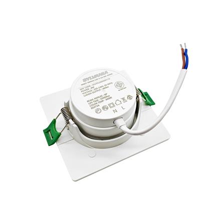 ดาวน์ไลท์ LED SYLVANIA INSET SWING 3 นิ้ว 6 วัตต์ WARM WHITE สีขาว_2