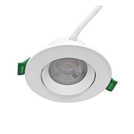 ดาวน์ไลท์ LED SYLVANIA INSET SWING 3 นิ้ว 6 วัตต์ WARM WHITE สีขาว_1