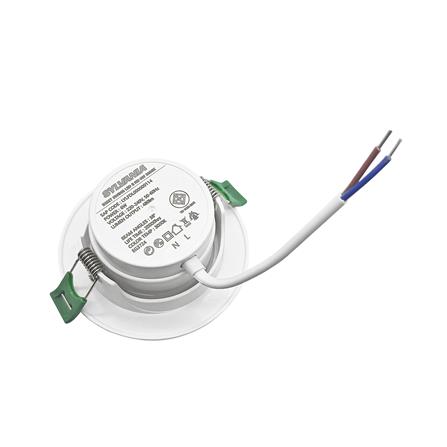 ดาวน์ไลท์ LED SYLVANIA INSET SWING 3 นิ้ว 6 วัตต์ WARM WHITE สีขาว_2