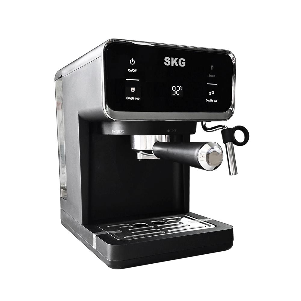 เครื่องชงกาแฟเอสเพรสโซ่ SKG SK-1207 สีดำ