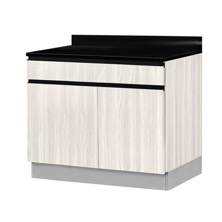 ตู้ตั้งพื้นท็อปเรียบ TSS B SANKI THE KITCHEN PRO 81.5 ซม. สีเนเชอรัลแอช_1