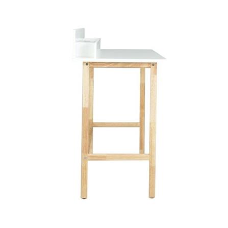 โต๊ะทำงาน KONCEPT CANVAS 19192312 100 ซม. สีขาว/น้ำตาล_1