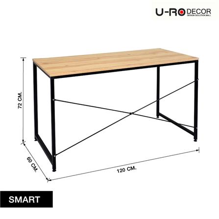 โต๊ะทำงาน U-RODECOR SMART 120 ซม. สี LIGHT OAK_5
