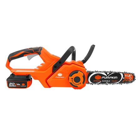 เลื่อยโซ่ไร้สาย (พร้อมแบตเตอรี่) PUMPKIN INF-115CSB-501K 11.5 นิ้ว 20 โวลต์_1