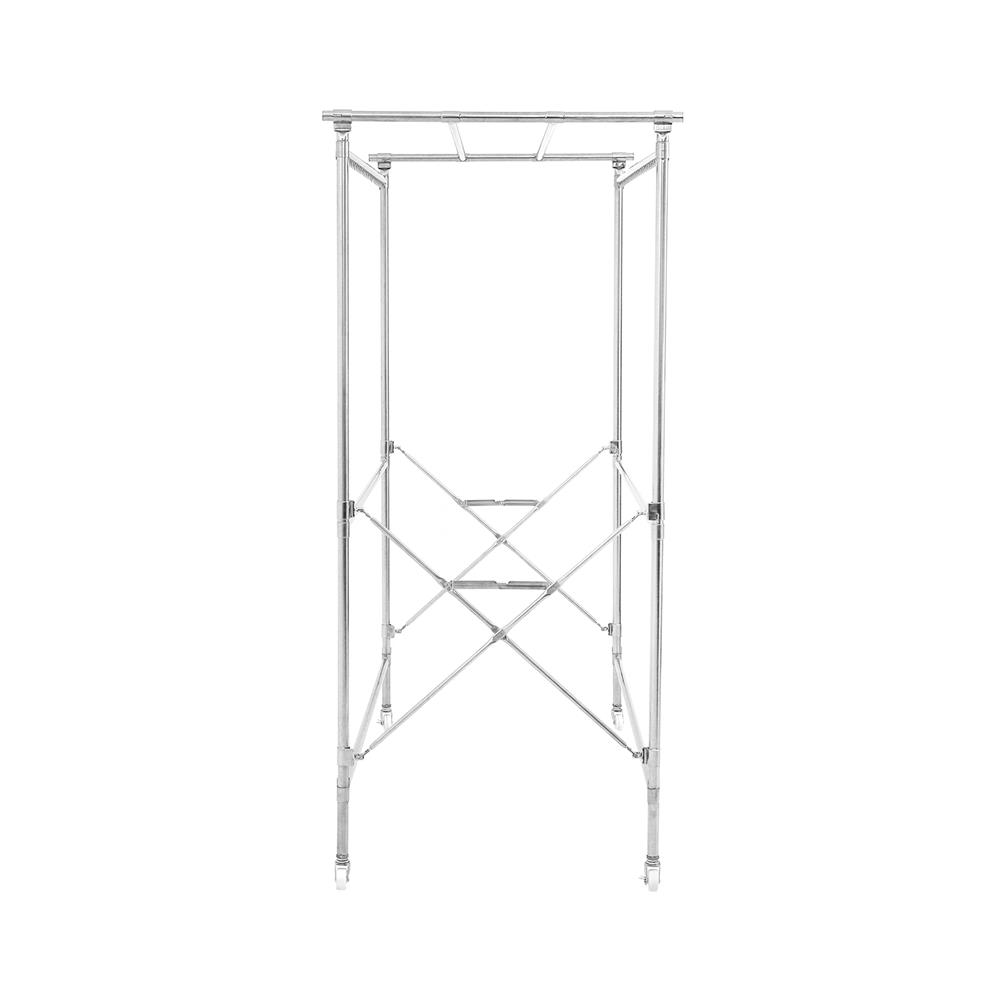 ราวตากผ้าสเตนเลส 304 พับได้ 6 เส้น PLIM EMMA 1.5 ม. สีเงิน