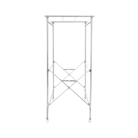 ราวตากผ้าสเตนเลส 304 พับได้ 6 เส้น PLIM EMMA 1.5 ม. สีเงิน_3