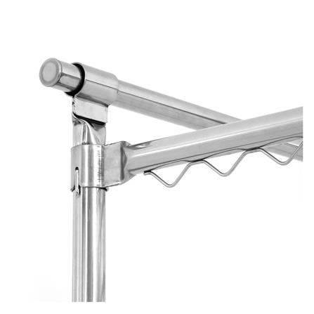 ราวตากผ้าสเตนเลส 304 พับได้ 6 เส้น PLIM EMMA 1.5 ม. สีเงิน_4