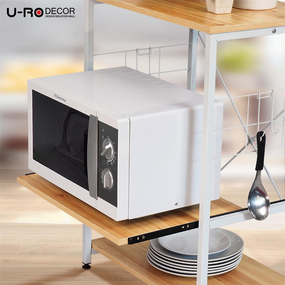 ชั้นวางของโล่ง 3 ชั้น U-RODECOR SMART 60 ซม. สี LIGHT OAK