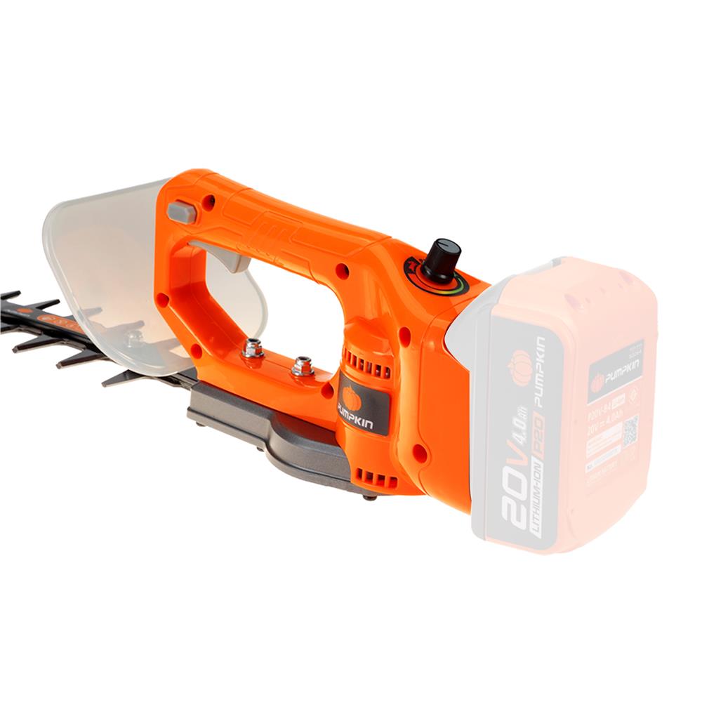 ตัดแต่งพุ่มไม้ไร้สาย (เฉพาะตัวเครื่อง) PUMPKIN INF-C14CHB ใบโค้ง 14 นิ้ว 20 โวลต์