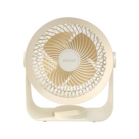 พัดลมพกพา 4 นิ้ว EKONO EK-PTB06 สีครีม_0